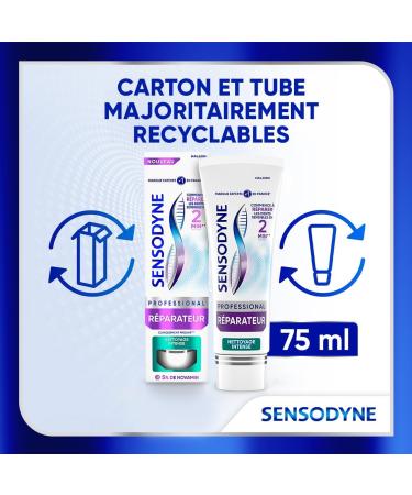 Sensodyne Professional Toothpaste Intense Clean Repair x2 - Buy Online on GoSupps.com
