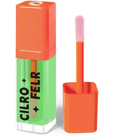 Cilrofelr Green Color Changing Blush Oil  Liquid Blush Oil for Cheeks  Dewy & Natural Flush Finish  Lightweight Oil-based Formula  Reacts to Your Skin's pH for a Customized Look  for All Skin Tones