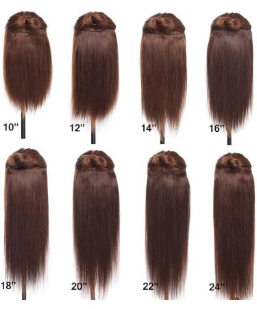 16 inches SEGO Hair Extensions Clip in Real Human Hair #27 Dark Blonde 8 Pieces 18 Clips Remy Hairpieces for Women Straight THIN TYPE (65g) - Buy Online on GoSupps.com