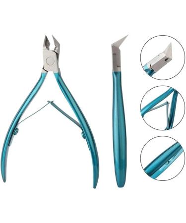 Grishay Easyclip Nail Clippers Cuticle Nippers Straight Blade Toenail Clippers Long Handle Toenail Cutters Toenail for Thick Ingrown Nails Ingrown Toenail Clippers(A) - Buy Online on GoSupps.com