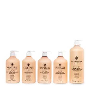 Hairitage Held High Hydrating Volume Conditioner 13 oz | Nourishes & Detangles Dry Fine Hair with Jojoba Oil | Ideal for Hair Types 2B-4C - Buy Online on GoSupps.com