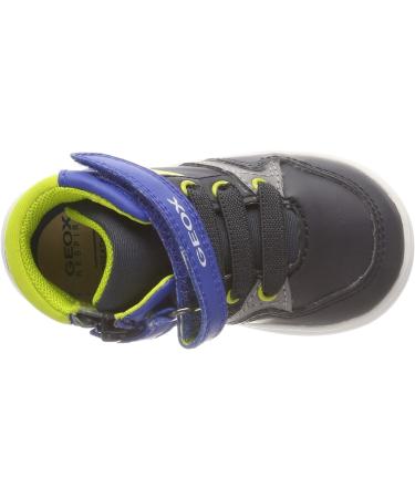 Geox Baby Boy's B Djrock Sneakers - Navy Lime Green - 4.5 UK Child - Buy Online on GoSupps.com