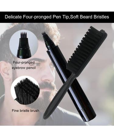 Barbe Stylo Filler pour Hommes Crayon Barbe Instantan Barbe Filler Pen Beard Pencil Filler Stylo Barbe Imperm able Crayon Barbe pour Homme Noir - Buy Online on GoSupps.com