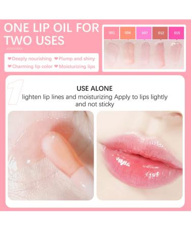 2 Set Hydrating Tinted Lip Oil & Plump Gloss - Raspberry/Cherry - Buy Online on GoSupps.com