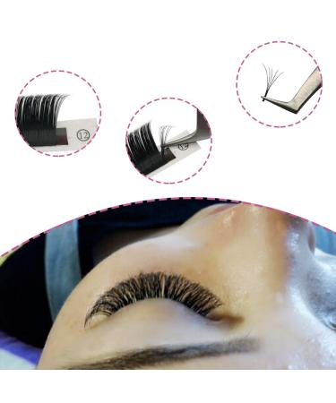 Buy Volume Eyelashes 0.07mm DD Curl 10mm - Easy Fan Lashes & Eyelash Extensions | International Shipping - Buy Online on GoSupps.com