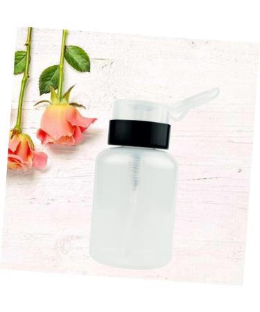 Healvian 210ml Sealable Pump Bottle Dispenser Squeezable Travel Pump for Nail Polish Remover Made of Plastic and Lockable for Makeup Removal - Buy Online on GoSupps.com