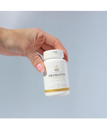 VTC VitaTradingCo. Probiotic 25 Billion CFU | 10 Clinically Validated Strains | Naturally Colonizing | Daily Gut Digestive & Immune Support | 50 Veggie Capsules - Buy Online on GoSupps.com