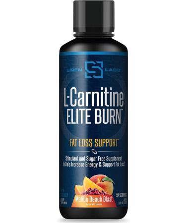 NDS Nutrition Fat Loss-Body Toner with CLA (90 Softgels) & Siren Labs L-Carnitine Elite Burn Fat Loss Support Malibu Beach Blast 3000 mg - Ultimate Fat Loss Bundle - Buy Online on GoSupps.com