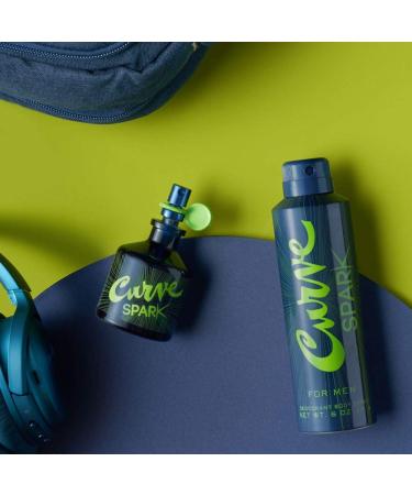 Curve Men's Cologne Fragrance Spray Casual Cool Day or Night Scent Curve Spark 2.5 Fl Oz 2.5 Fl Oz (Pack of 1) - Buy Online on GoSupps.com