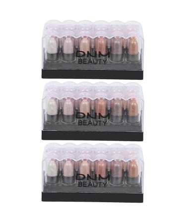 FRCOLOR 3 Boxes 12 Shadow Box Glitter Cream Girl Eye Makeup Accessory 1 count (Pack of 1) As Shownx3pcs