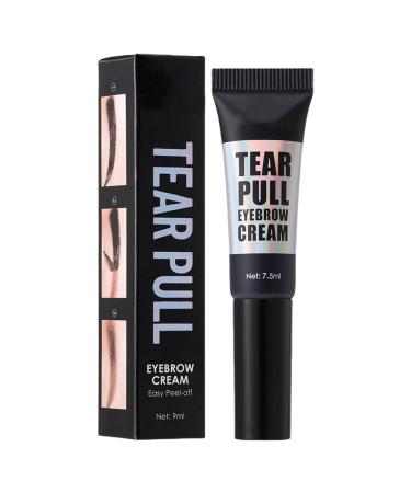 Yaztauho Eyebrow Gel Eyebrow Cream Long Lasting Tinted Eyebrow Mascara Quick Drying Modular Sweat Resistant Gel for Brows Holds Hair