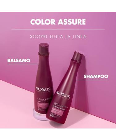 Nexxus Color Assure Conditioner for Colored Hair - Nourishing Elastin & Quinoa Formula for Shine & Long-lasting Color 400ml - International Shipping - Buy Online on GoSupps.com