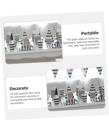 Alipis 36pcs Boxes Popcorn Box Mini Containers Popcorn Bowl Disposable Container for Food Snacks Container Pastel Party Decorations Cookie Containers Baking Paper Candy Child Packing Box - Buy Online on GoSupps.com