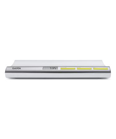 LAICA Electronic Baby Scale | Weight Lock 20g-20kg Capacity | Silver/White La166 - International Shipping Available - Buy Online on GoSupps.com