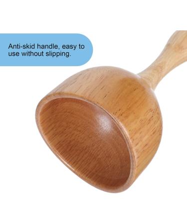 Fomiyes Wooden Hand Massage Cup - Anti-Cellulite & Lymphatic Drainage Tool for Maderotherapy & Trigger Point Release - Buy Online on GoSupps.com