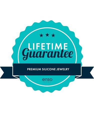 Enso Rings Stackable Pyramid Silicone Wedding Ring - Pink Sand, Size 10 - Buy Online on GoSupps.com