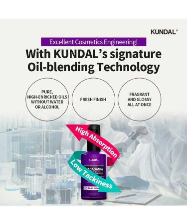 Kundal Macadamia Ultra Hair Serum 100ml - Pure Natural Baby Powder Scent - 7 Seconds to Soft Shiny Hair - 2P Set | International Shipping Available - Buy Online on GoSupps.com