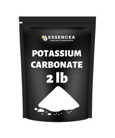 Potassium Carbonate 2lb by Essencea Pure Bulk Ingredients | 100% Pure Potassium Powder for Plants and Supplements (32 Ounces)