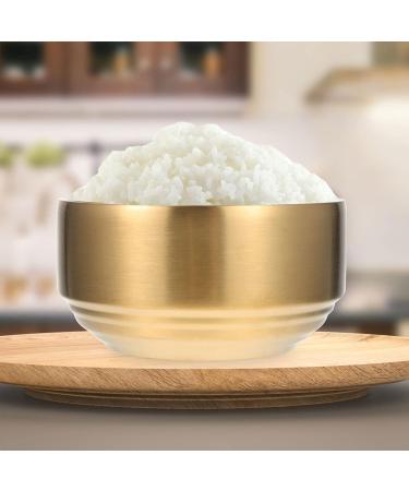 High-Quality Stainless Steel Shaving Soap Bowl with Lid - Housoutil Rice Shell Design for Men | Ideal for Home & Bathroom Use - Buy Online on GoSupps.com