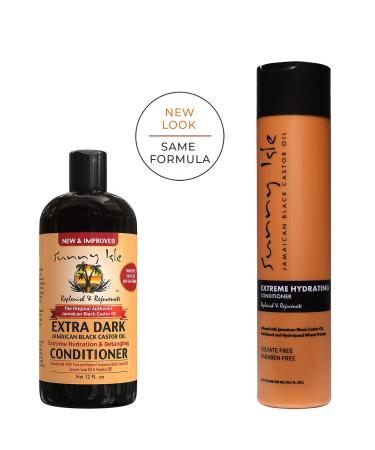 Sunny Isle Jamaican Black Castor Oil Shampoo & Conditioner Bundle | 10.1oz | Extreme Hydration & Detangling | Paraben & Sulfate Free | Color-safe Hair Growth Solution - Buy Online on GoSupps.com