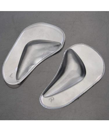 Arch Support Inserts for Men & Women - 2 Pairs Silicone Orthotic Foot Cushions & Insoles - Transparent Shoe Pads for Ultimate Comfort - Buy Online on GoSupps.com