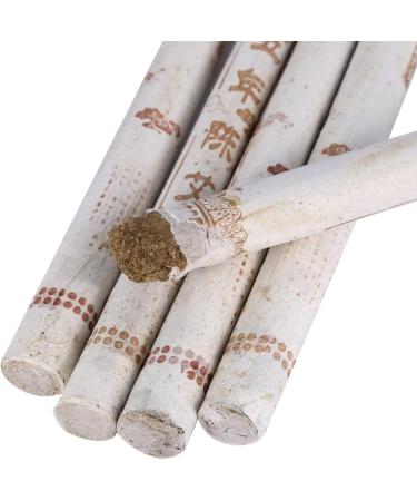 10pcs Moxa Rolls for Acupuncture - 5 Years Old Pure Moxibustion Sticks for Body Care & Massage - Buy Online on GoSupps.com