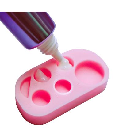Lash Lift Brow Lamination Palette - DIY Tint Mixing Tool for Salon-worthy Perming at Home - 1000 Applications - Pink Black Set - Buy Online on GoSupps.com