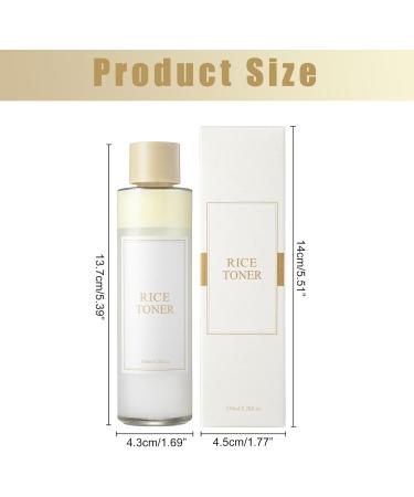Rice Toner Rice Toner Rice Extract Moisturizing Toner Rice Pure Essential Toner Natural Rice Extract Moisturizing And Hydrating Rice Extract Moisturizing Toner For Dry And Sensitive Skin - Buy Online on GoSupps.com