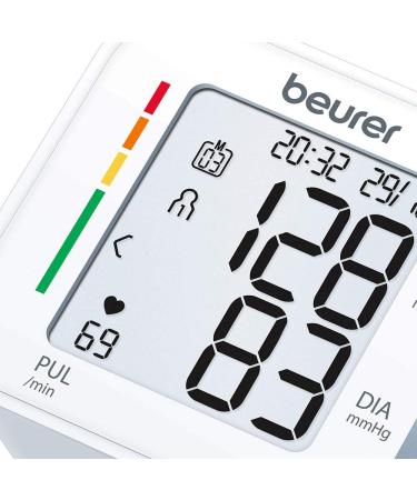 Beurer BC28 Wrist Blood Pressure Monitor with Arrhythmia Detection - Fully Automatic & Certified Medical Device - Buy Online on GoSupps.com