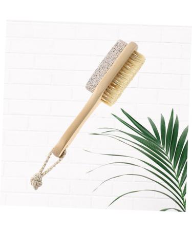 FRCOLOR Cleaning Brush Scrub Brush Heel File feet Scrubber Pumice Stone for feet Pumice for feet exfoliating Brush for feet Remover Brush Heel Scrubber Pedicure File Foot Wooden - Buy Online on GoSupps.com