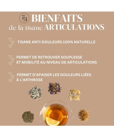 Anti-Joint Pain Herbal Tea 500g | 100% Natural | Selected Plants - Buy Online on GoSupps.com