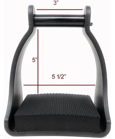 AJ Tack Wholesale 2.25 Polymer Trail Stirrups - Buy Online on GoSupps.com