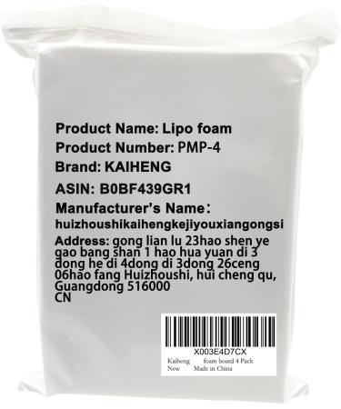 Kaiheng Lipo Foam Pads - 8x11x0.5 Postoperative Suction Surgery Foam Sheets for Abdominal Tightening - International Shipping Available - Buy Online on GoSupps.com