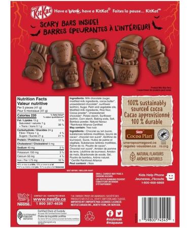 Kit Ket NESTL KITKAT Halloween Scary Friends 90 pack 738 g - Buy Online on GoSupps.com
