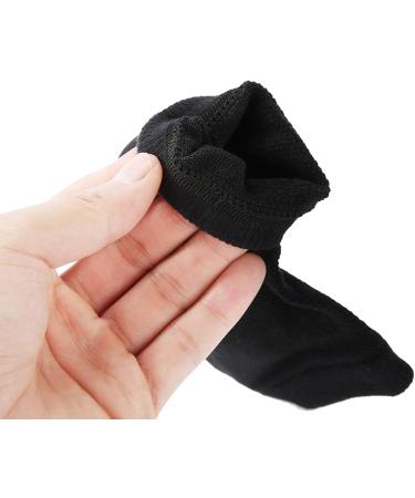 Moisturizing Gel Heel Socks Gel Heel Sleeves Gel Socks for Foot Care Foot Skin Protector Relieve Pain and Pressure Heel Cushion(Black) - Buy Online on GoSupps.com