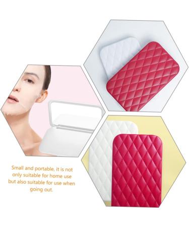 Beaupretty Mirror heater portable makeup mirror portable heater skincare portable vanity mirror skin care USB skincare warmer Heating instrument white Makeup - Buy Online on GoSupps.com