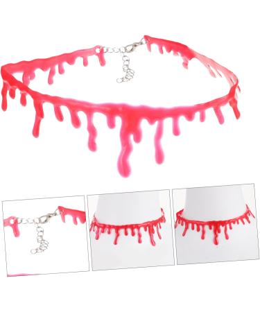ABOOFAN 2 Sets Hairpin Blood Necklace Childrens Demon Costume Ox Horn Hair Clip Devil Horns Hair Clip Devil Costume Accessory Hair Clips Ornament Kits Halloween Hair Supplies Plastic - Buy Online on GoSupps.com