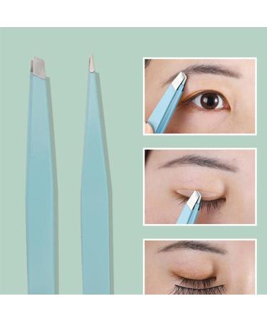 Eyebrow Shaping Kit with Bag Brow Scissors Professional Eyebrow Grooming Kit - Professional Eyebrow Scissors for Ingrown Hair Hair Plucking Daily Enchantress Blue 6-piece Set - Buy Online on GoSupps.com