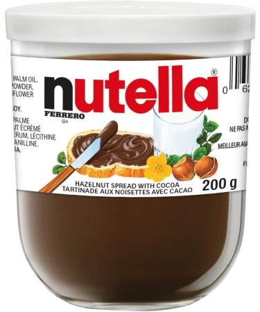 NUTELLA Hazelnut Spread with Cocoa for Breakfast 200 Grams Glass Jars 15 Count 6.5 Kilograms Spread with Cocoa Hazelnut 200 g (Pack of 15) - Buy Online on GoSupps.com