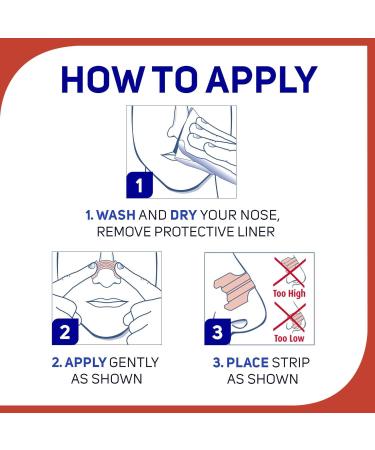 Extra Strong Anti-Snoring Nose Strips - 60 Count | Relieve Clogged Nose & Improve Sleep - Allergy Relief - Buy Online on GoSupps.com