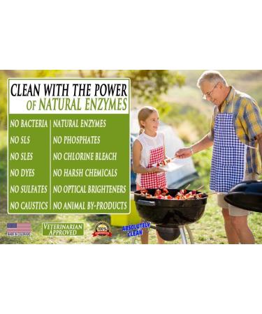Professional Strength Natural Enzyme Grill Cleaner Spray - Fast Acting & Fume Free - USA Made (16oz) - Buy Online on GoSupps.com