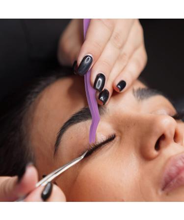 Solustre 3-in-1 Eyelash Case & Tweezers Set | False Eyelash Remover & Applicator | Stainless Steel Eyelash Extension Tools for Perfect Eyebrows - Buy Online on GoSupps.com