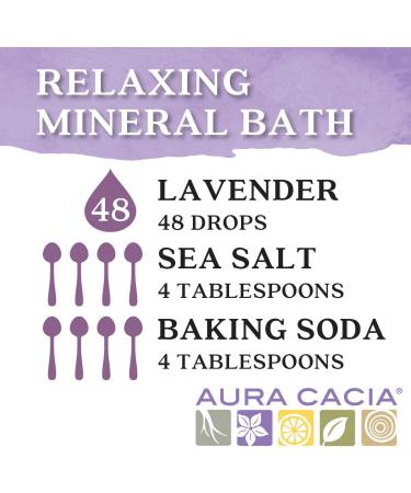 Buy Aura Cacia Organic Lavender Essential Oil - Pure 0.25 fl oz (7.4 ml) for Relaxation - Buy Online on GoSupps.com