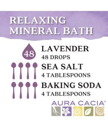 Aura Cacia 100% Pure Lavender Essential Oil - GC/MS Tested 60 ml (2 fl. oz.) - Shop Internationally for Quality Lavandula angustifolia - Buy Online on GoSupps.com