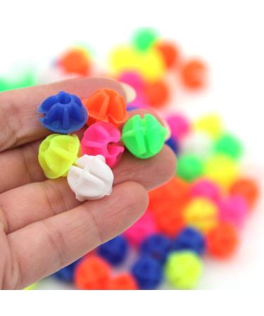KLOUD City Assorted Colors Bike Bicycle Wheel Spokes Plastic Clip Bead 105pcs Round Bead - Buy Online on GoSupps.com