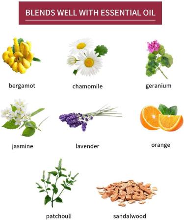 Sedbuwza 100% Pure Organic Rose Essential Oil for Aromatherapy - 0.33 Fl Oz (Pack of 1) - Ideal for Diffusers, Humidifiers, Soaps, Candles, and Perfumes - Buy Online on GoSupps.com