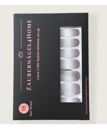 Zaubern gel4Home Nail Foils - 16 Pieces Espresso Boomer Nail Wraps | International Shipping Available - Buy Online on GoSupps.com
