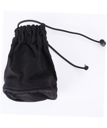NOLITOY 1pc Burlap Bags Drawstring Blow Hair Dryer Diffuser Hair Dryer Shield Wind Cover Portable 13.2*10.3cm Black - Buy Online on GoSupps.com