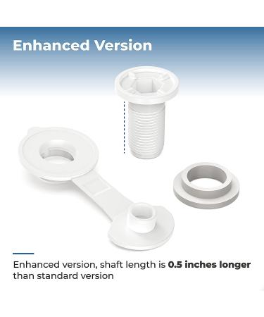 1.5 Shaft Length Cooler Drain Plug Assembly for Coleman Xtreme Coolers - Part #5010005241 | Rubbermaid Cooler Accessories - 1PACK - Buy Online on GoSupps.com
