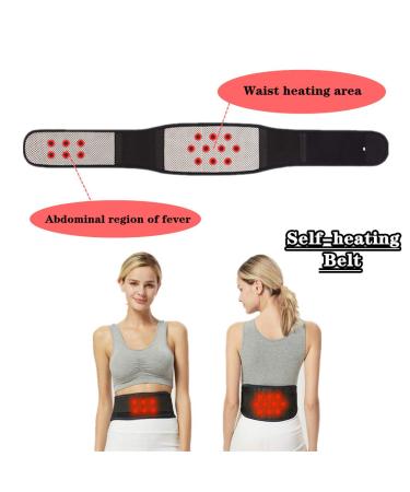Thermal Magnetic Therapy Lumbar Support Belt - Self-Heating Back Brace for Men & Women | X-Large - Buy Online on GoSupps.com